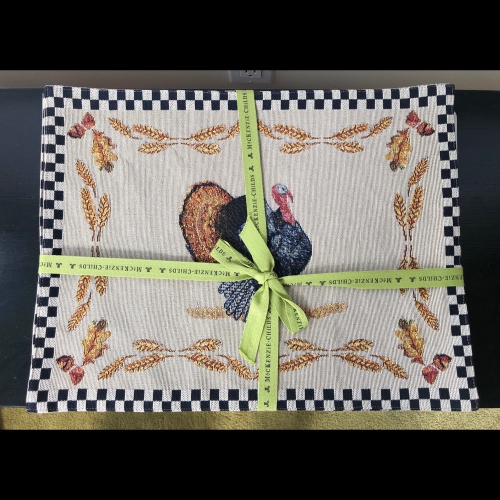Mackenzie child’s Thanksgiving placemats